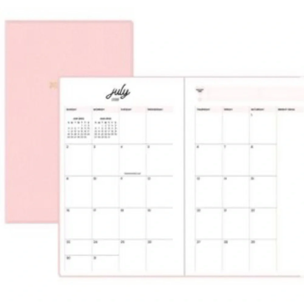 Color Me Courtney for Blue Sky 2023-24 planner